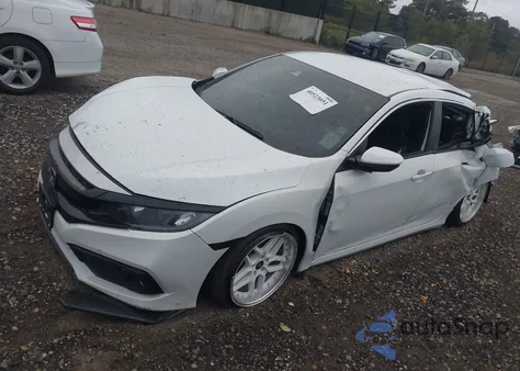 2020 Honda Civic Sport from USA, damaged, VIN 2HGFC2F82LH600384